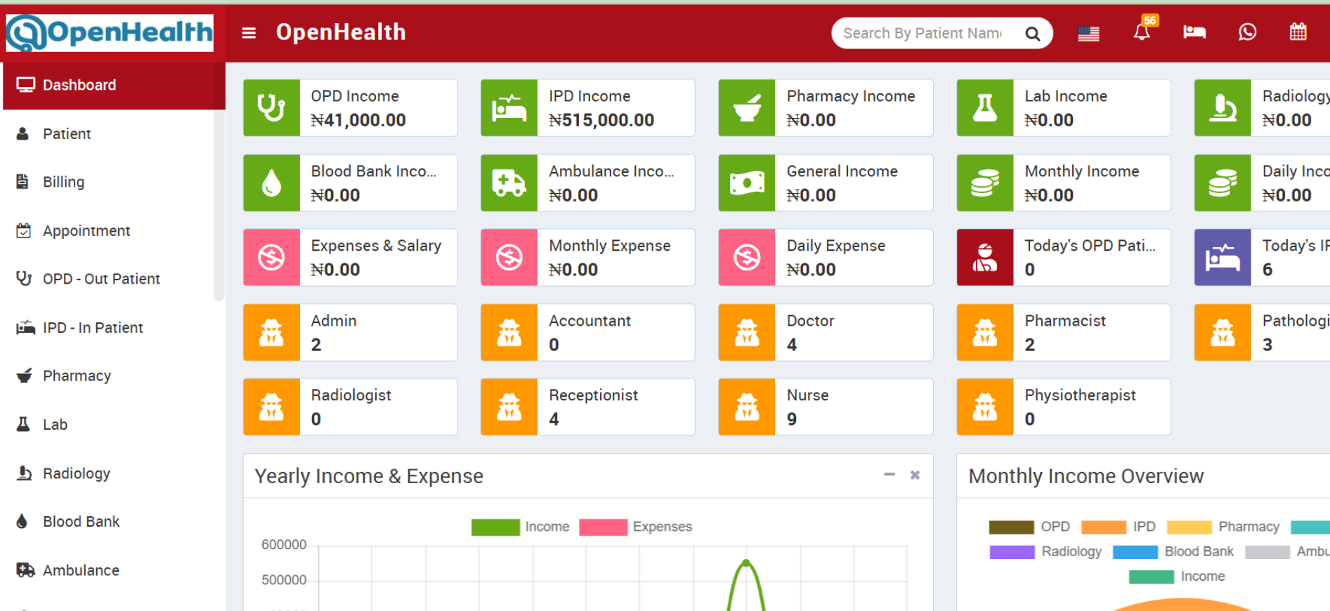 Hopsital Management System